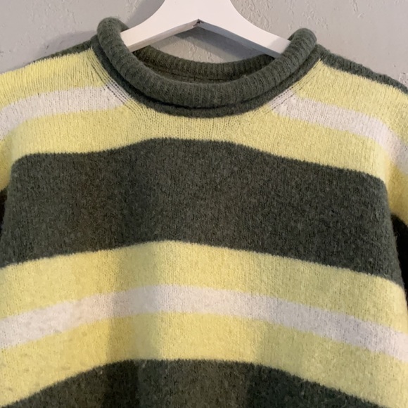 Madewell Striped Fulton Pullover Sweater - Picture 4 of 11